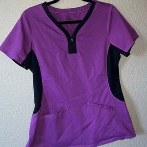 Healing hands scrub top